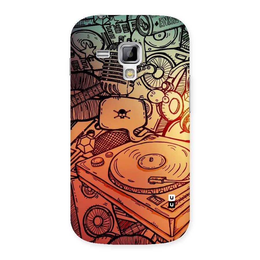 Vinyl Design Back Case for Galaxy S Duos