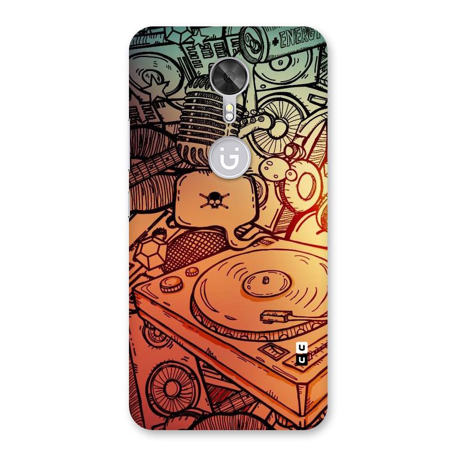 Vinyl Design Back Case for Gionee A1