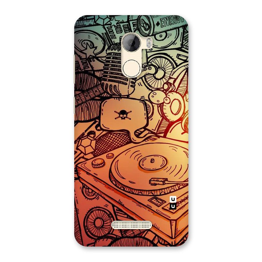 Vinyl Design Back Case for Gionee A1 LIte