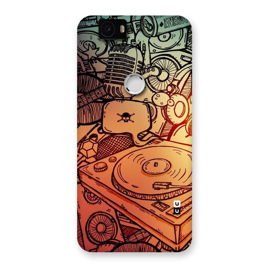 Vinyl Design Back Case for Google Nexus-6P