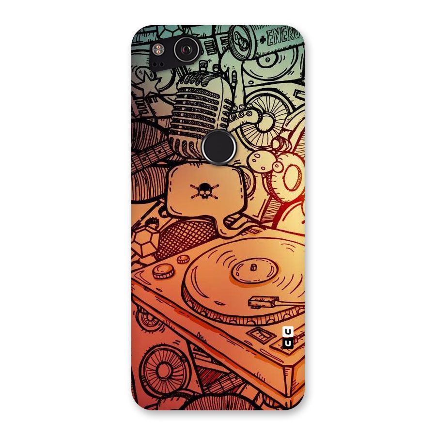 Vinyl Design Back Case for Google Pixel 2