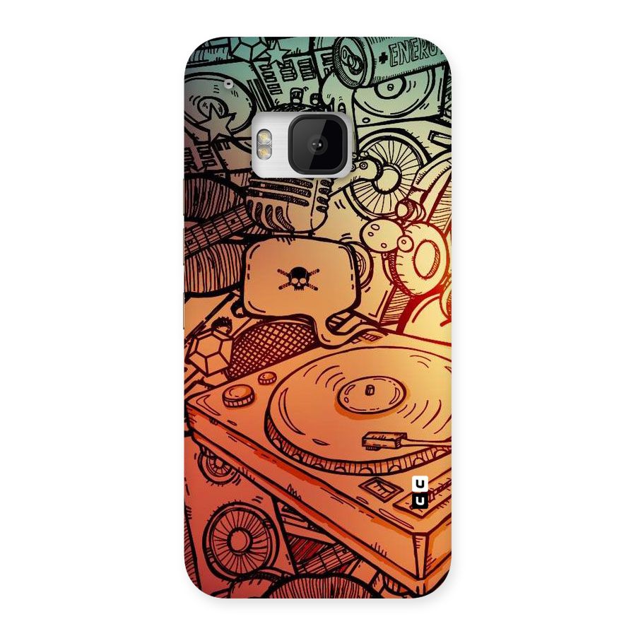 Vinyl Design Back Case for HTC One M9