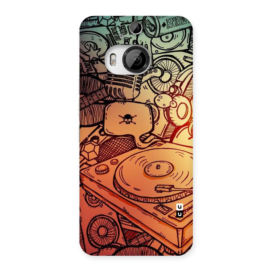 Vinyl Design Back Case for HTC One M9 Plus