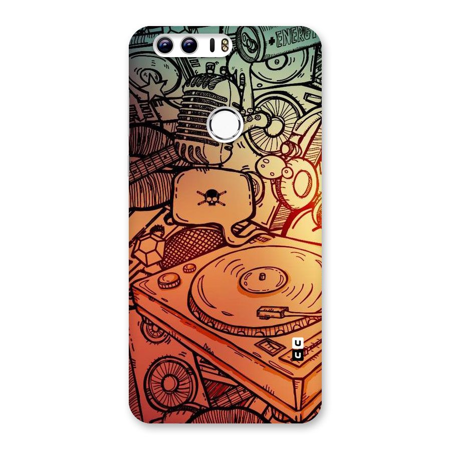 Vinyl Design Back Case for Honor 8