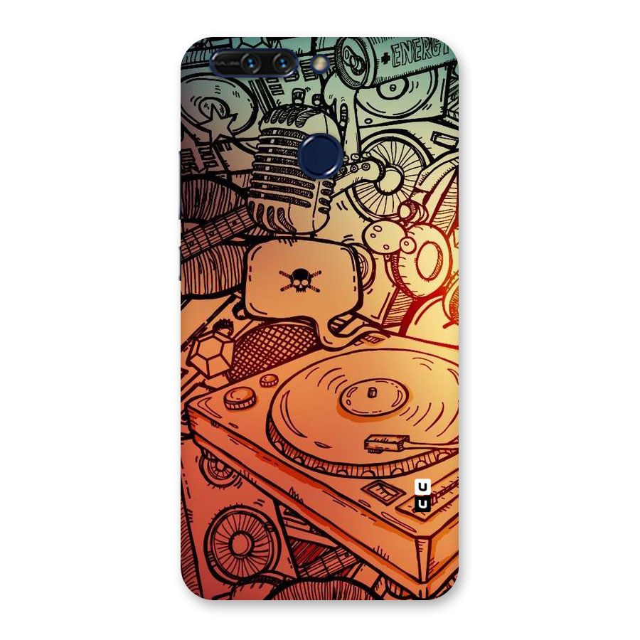 Vinyl Design Back Case for Honor 8 Pro