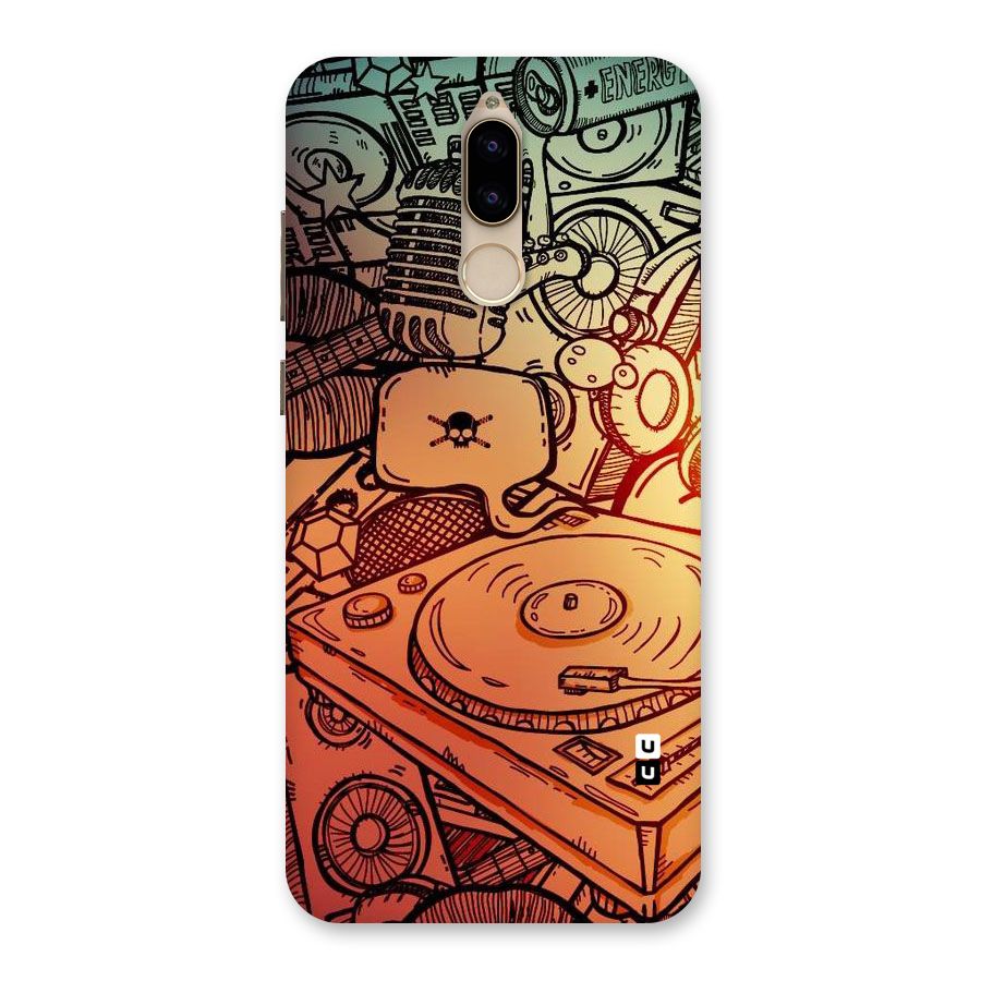 Vinyl Design Back Case for Honor 9i