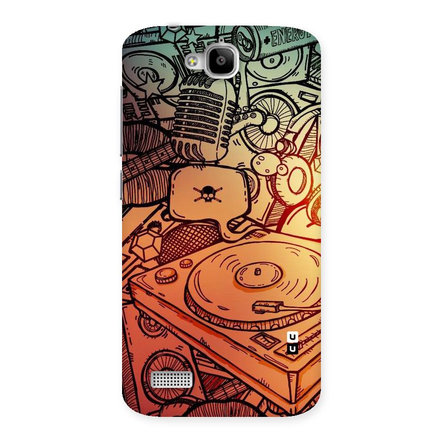 Vinyl Design Back Case for Honor Holly