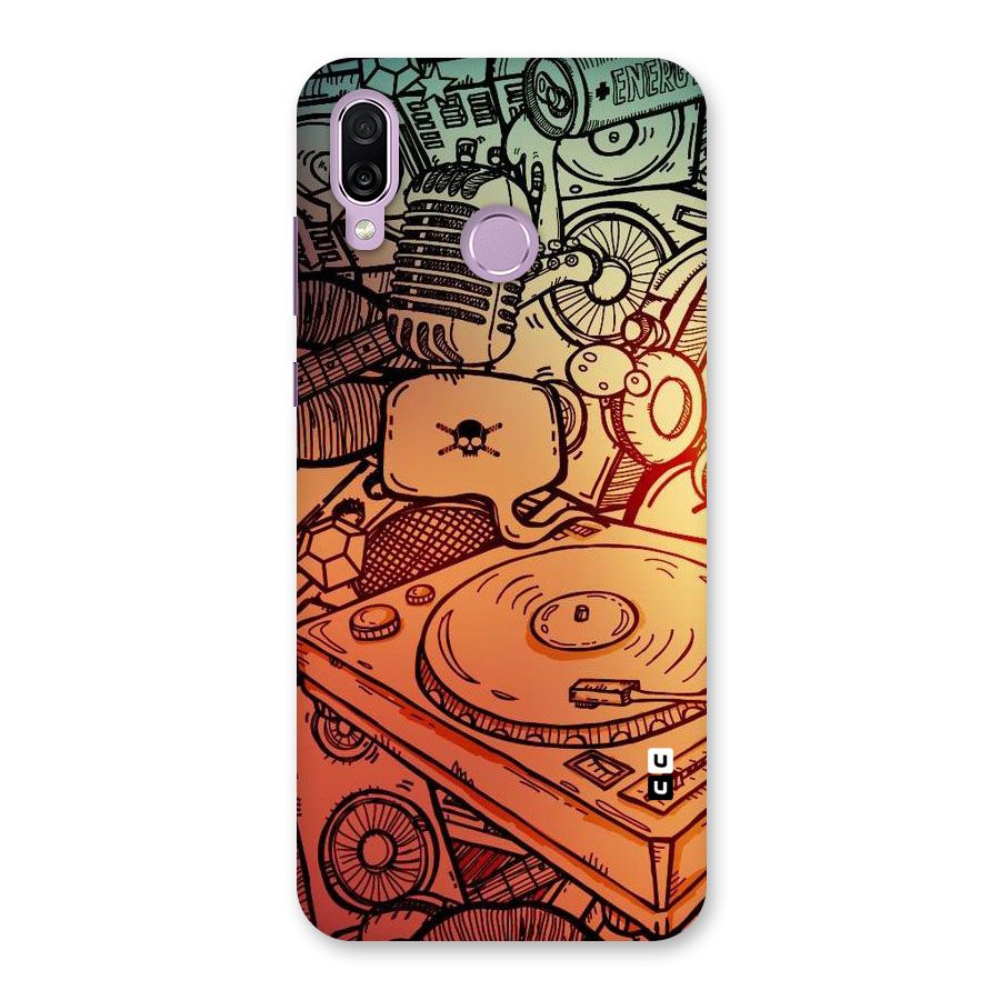 Vinyl Design Back Case for Honor Play