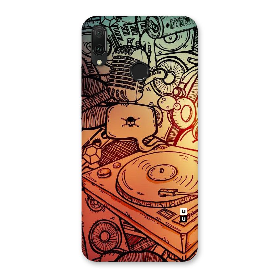 Vinyl Design Back Case for Huawei Y9 (2019)