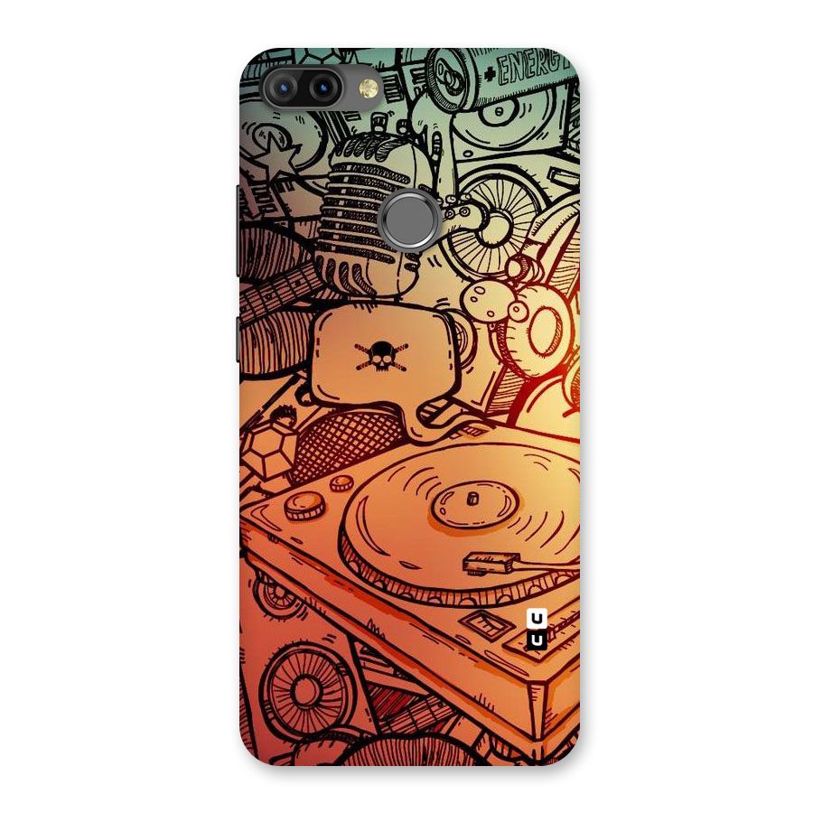 Vinyl Design Back Case for Infinix Hot 6 Pro