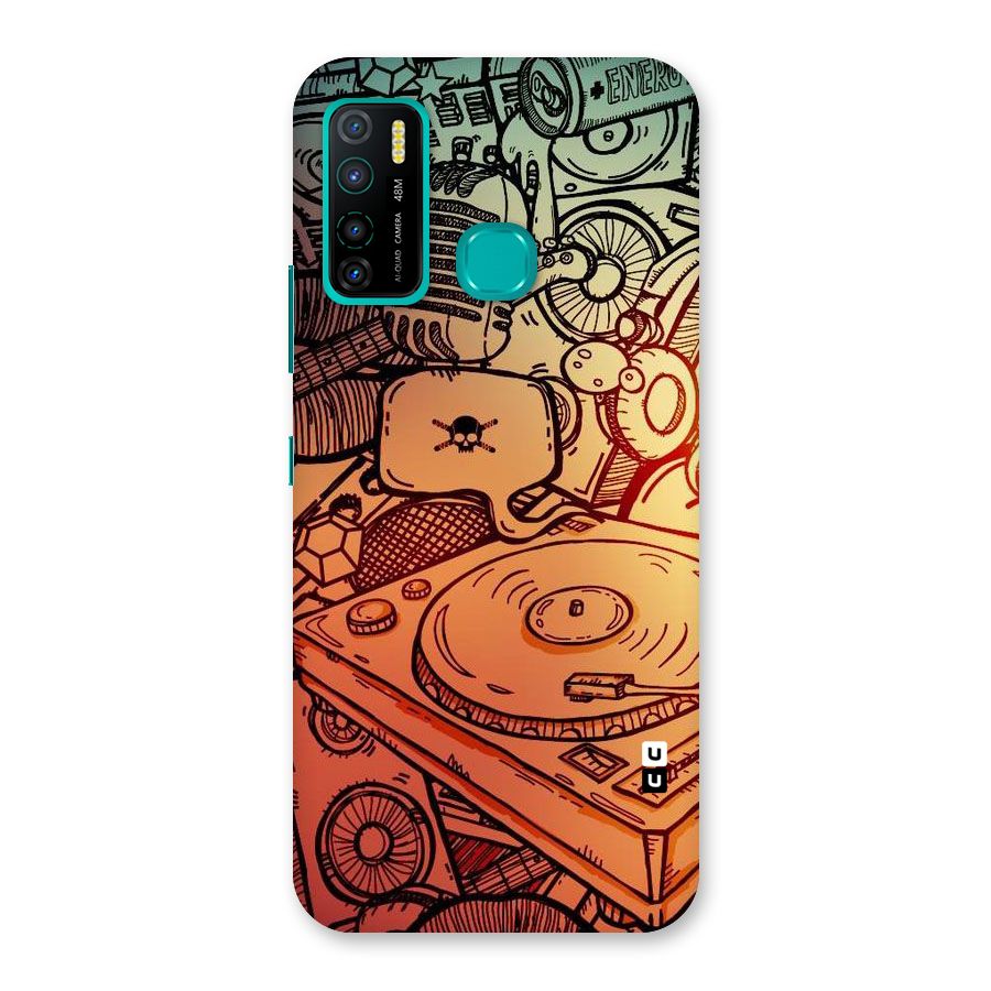 Vinyl Design Back Case for Infinix Hot 9 Pro