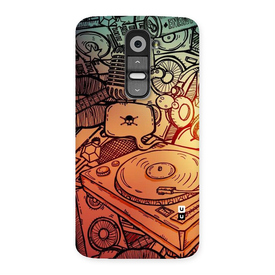 Vinyl Design Back Case for LG G2