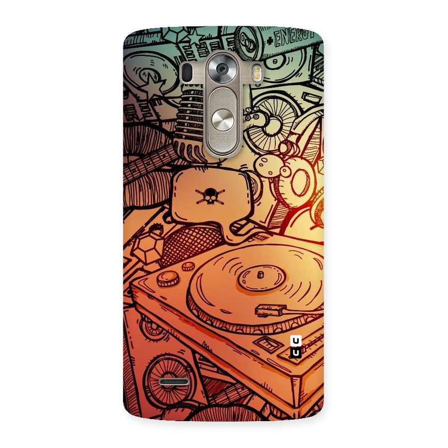 Vinyl Design Back Case for LG G3