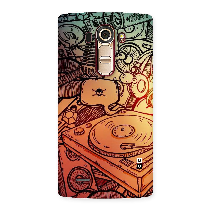 Vinyl Design Back Case for LG G4
