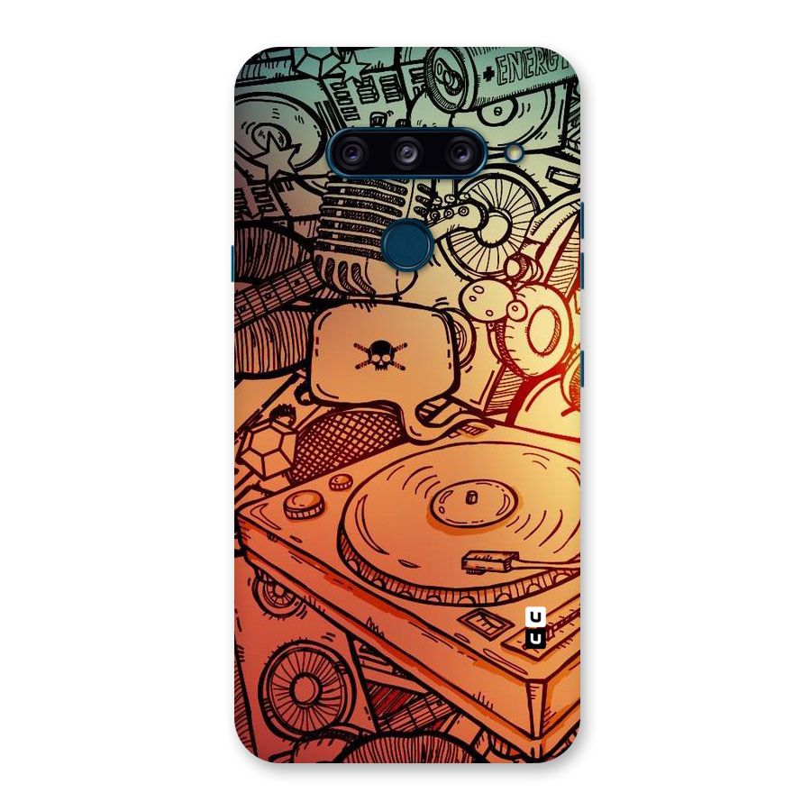 Vinyl Design Back Case for LG  V40 ThinQ