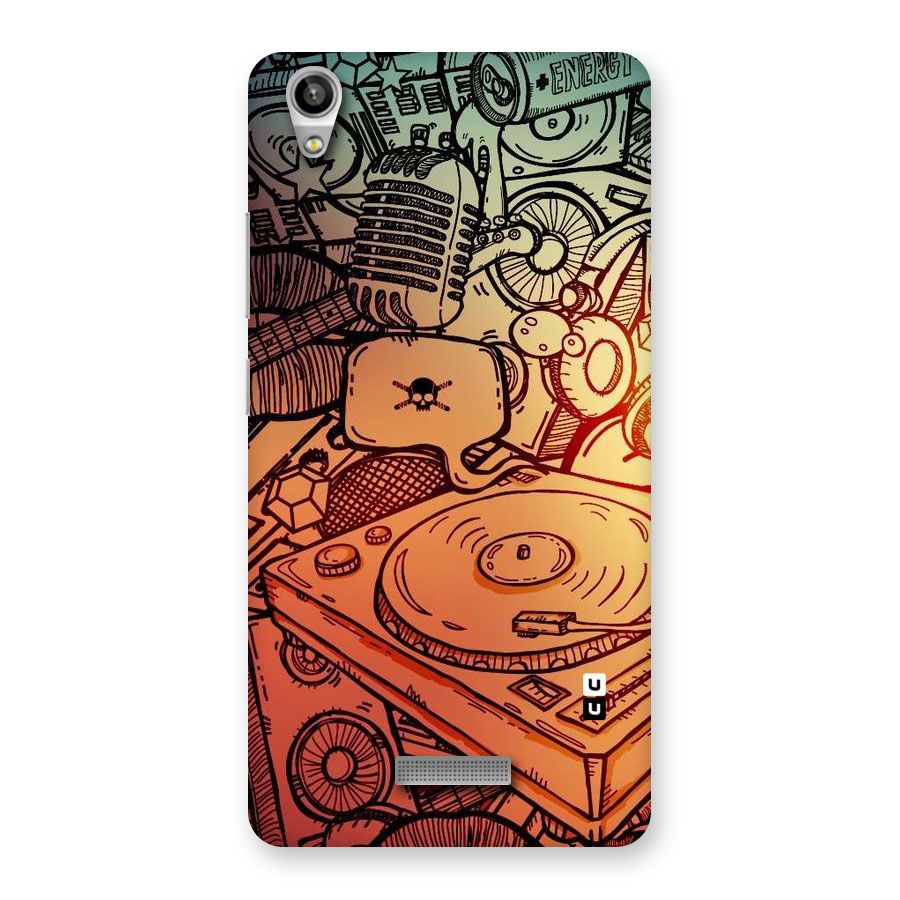 Vinyl Design Back Case for Lava-Pixel-V1