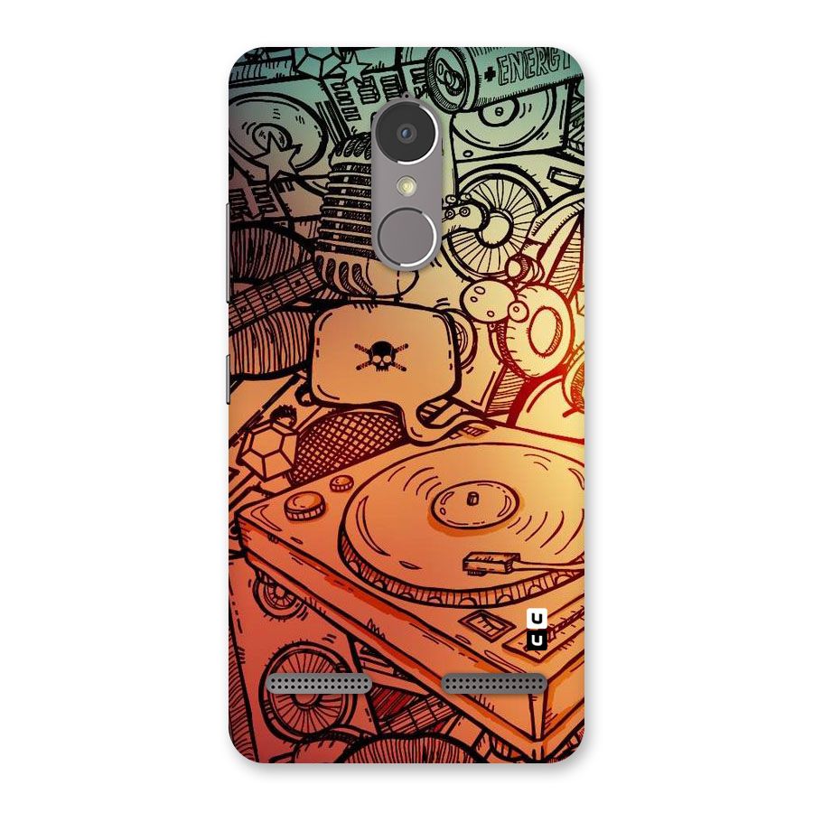 Vinyl Design Back Case for Lenovo K6 Power