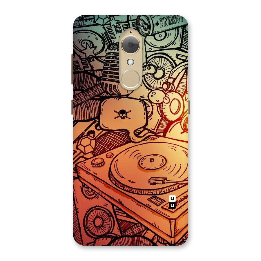 Vinyl Design Back Case for Lenovo K8
