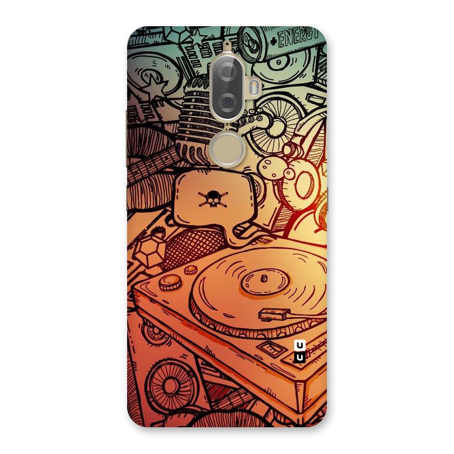 Vinyl Design Back Case for Lenovo K8 Plus