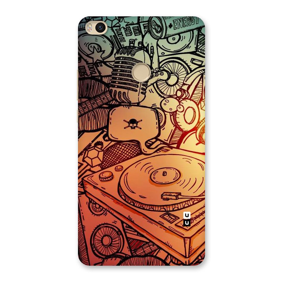 Vinyl Design Back Case for Mi Max 2