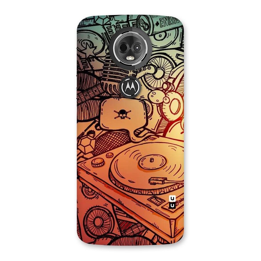 Vinyl Design Back Case for Moto E5 Plus