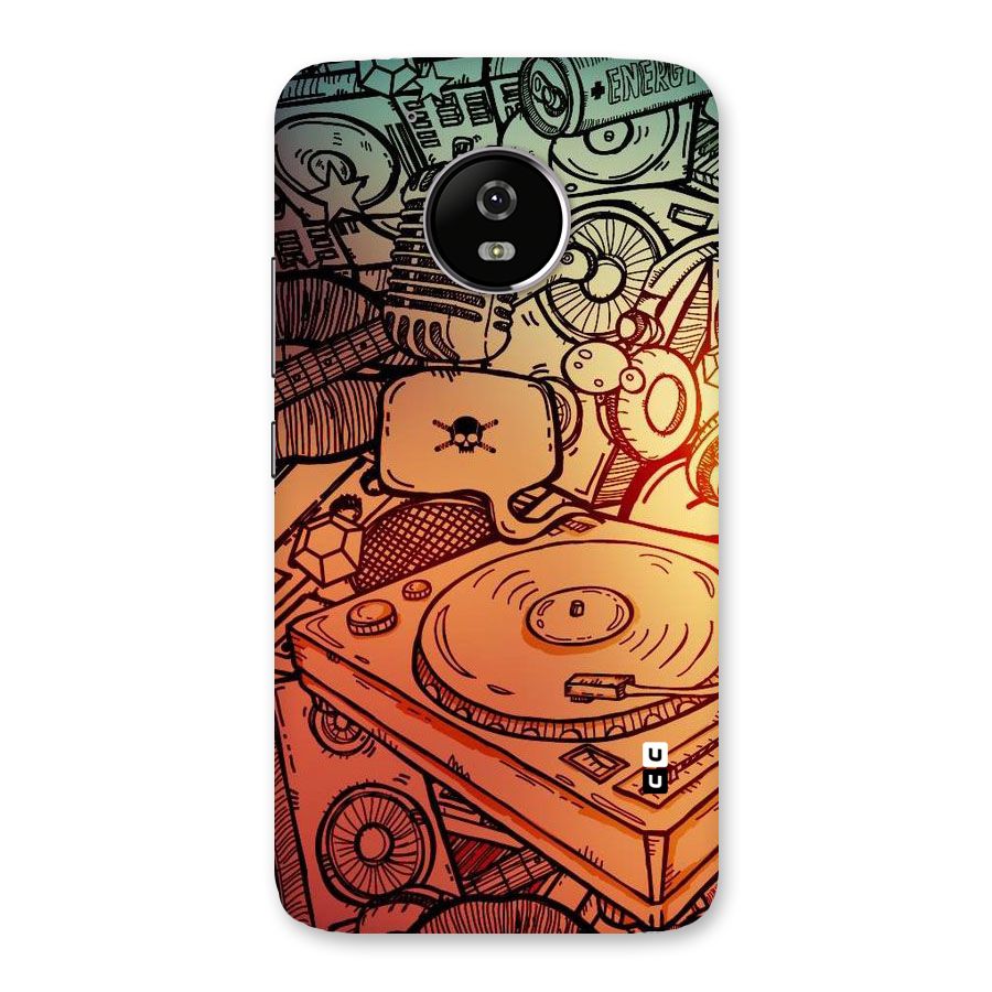 Vinyl Design Back Case for Moto G5