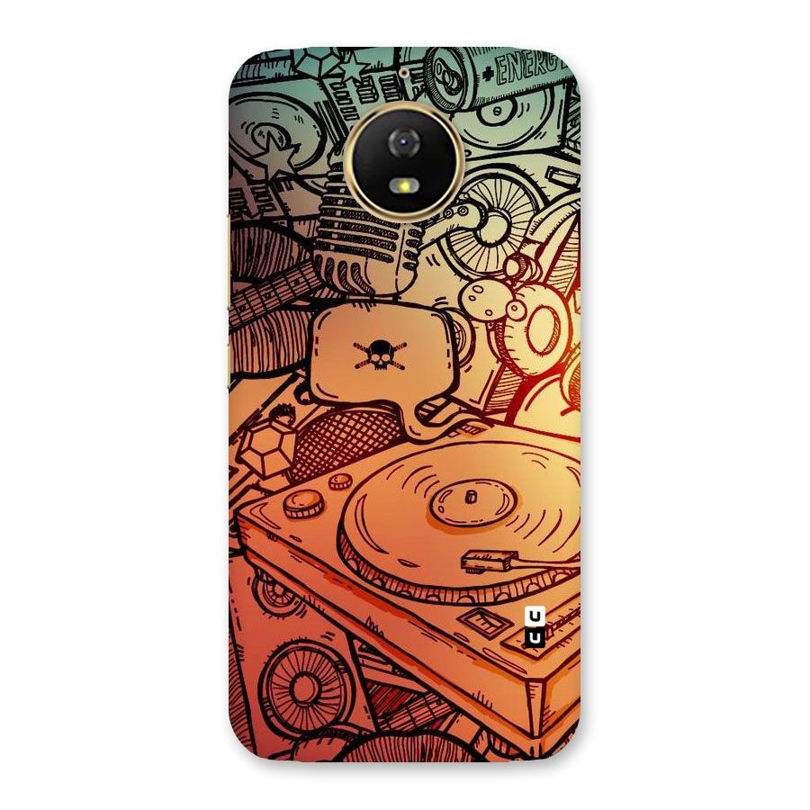 Vinyl Design Back Case for Moto G5s