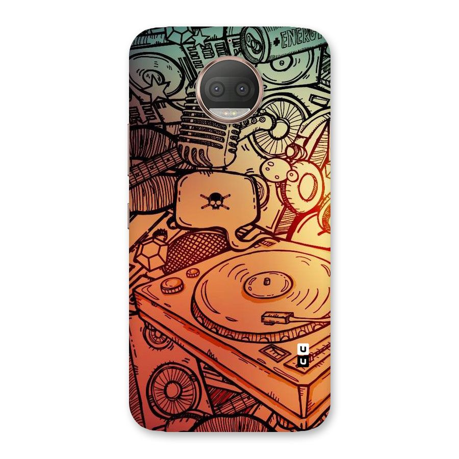Vinyl Design Back Case for Moto G5s Plus