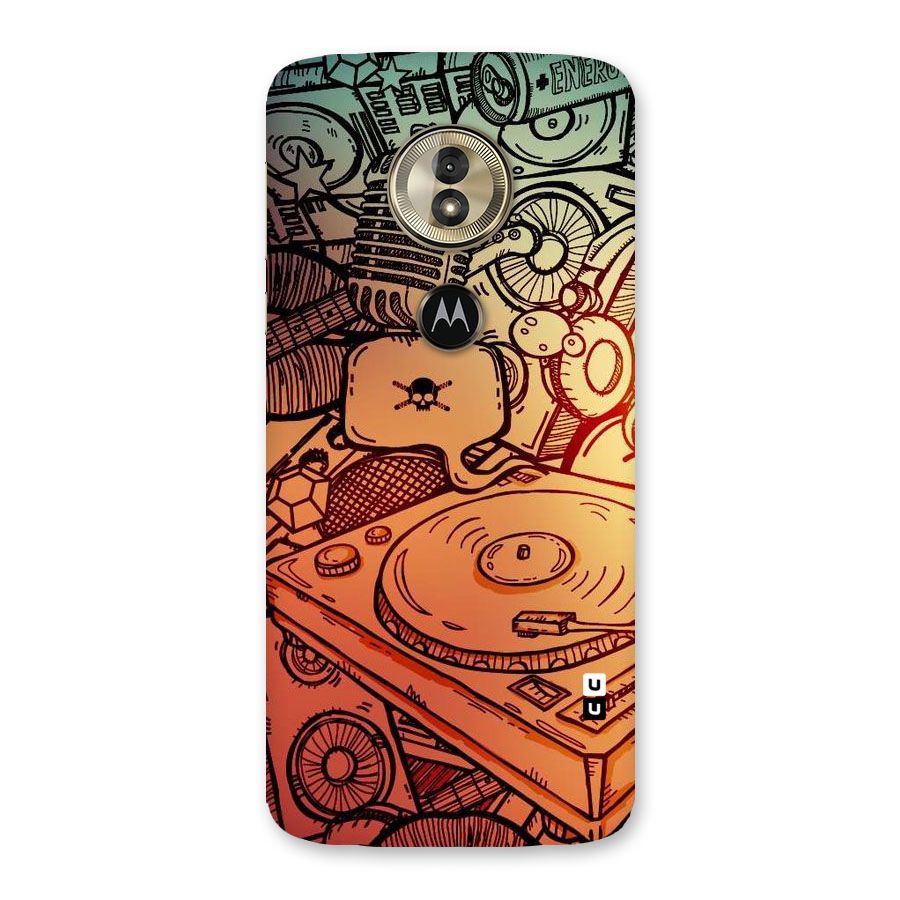 Vinyl Design Back Case for Moto G6 Play