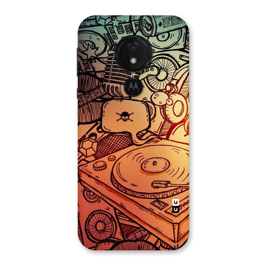 Vinyl Design Back Case for Moto G7 Power