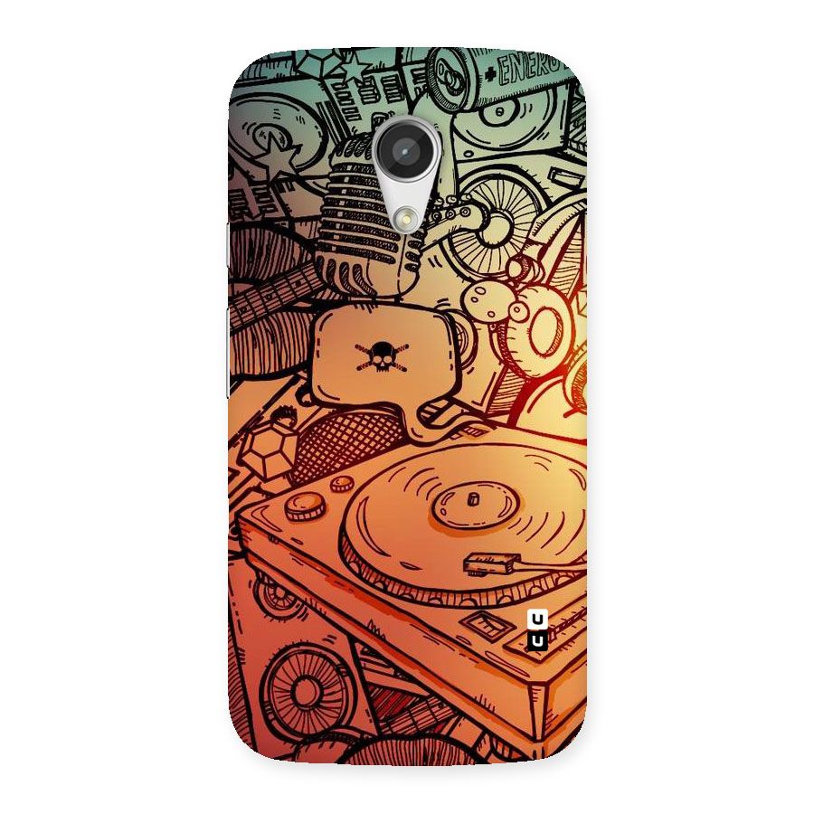 Vinyl Design Back Case for Moto G 2nd Gen