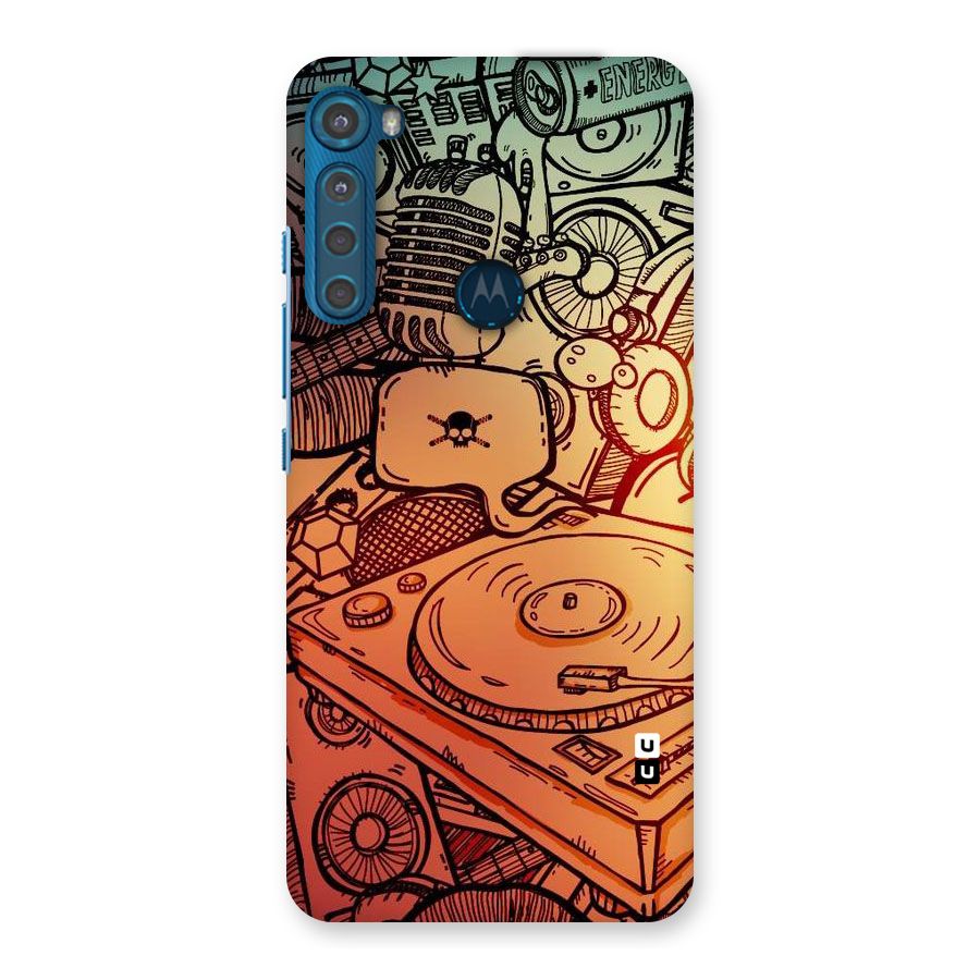 Vinyl Design Back Case for Motorola One Fusion Plus