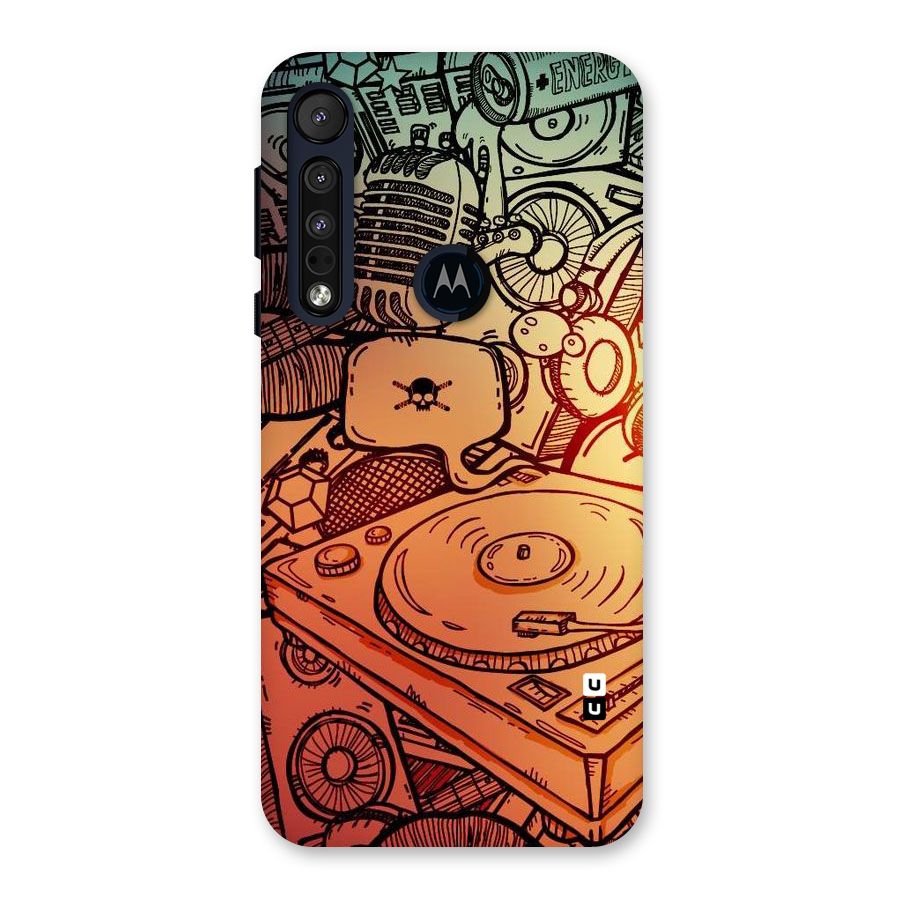 Vinyl Design Back Case for Motorola One Macro