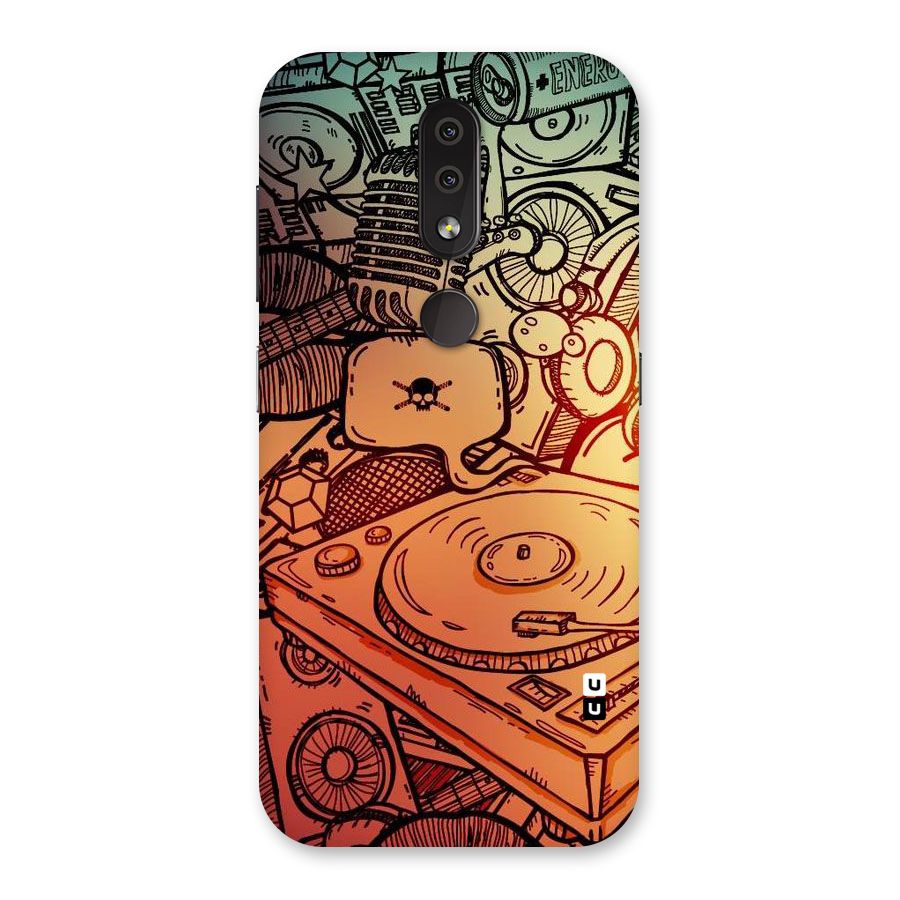 Vinyl Design Back Case for Nokia 4.2