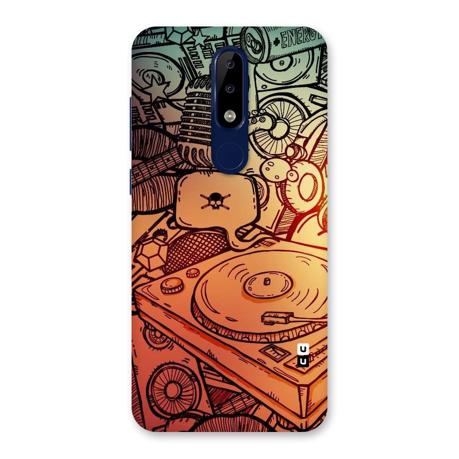 Vinyl Design Back Case for Nokia 5.1 Plus