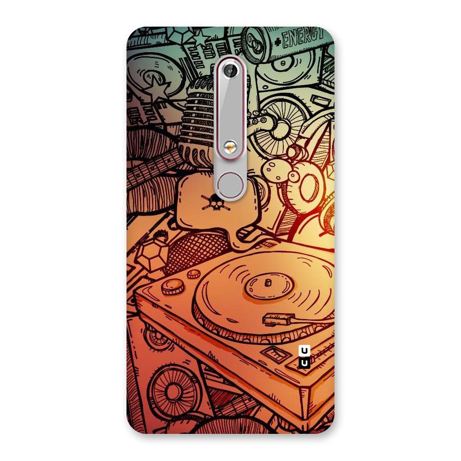 Vinyl Design Back Case for Nokia 6.1