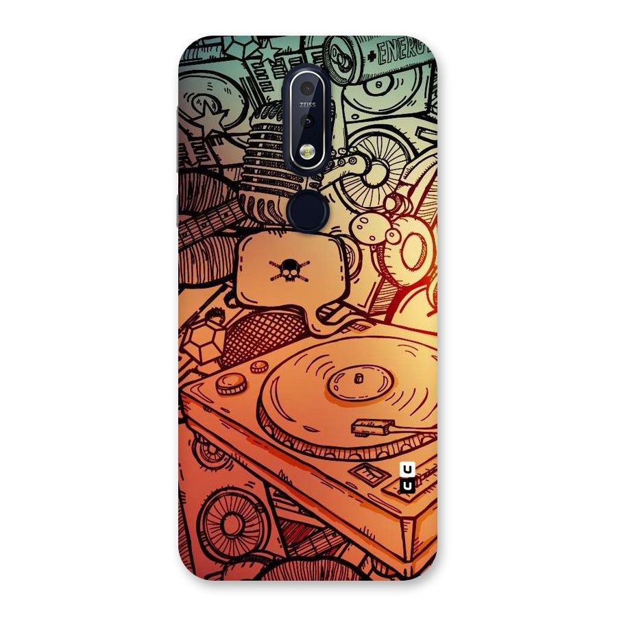 Vinyl Design Back Case for Nokia 7.1