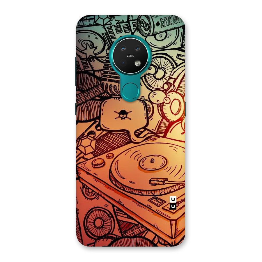 Vinyl Design Back Case for Nokia 7.2