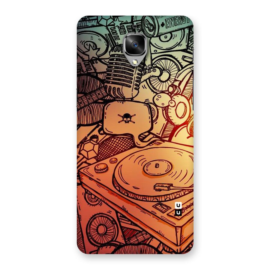 Vinyl Design Back Case for OnePlus 3T