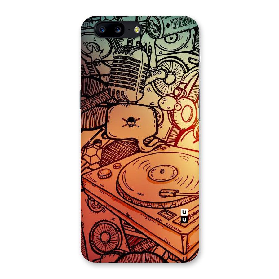 Vinyl Design Back Case for OnePlus 5