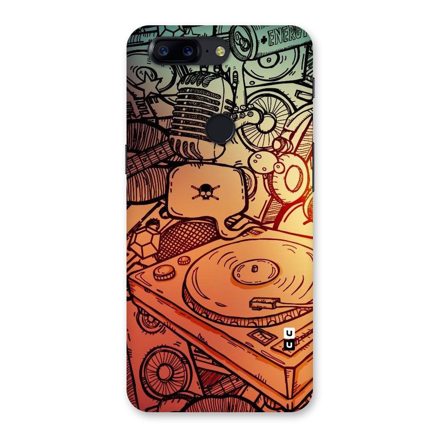 Vinyl Design Back Case for OnePlus 5T