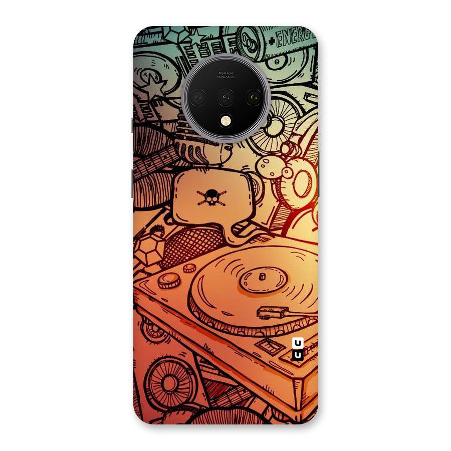Vinyl Design Back Case for OnePlus 7T