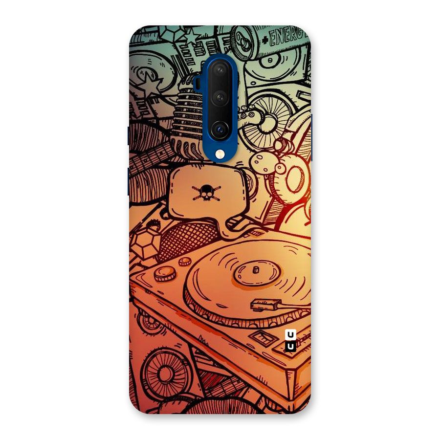 Vinyl Design Back Case for OnePlus 7T Pro