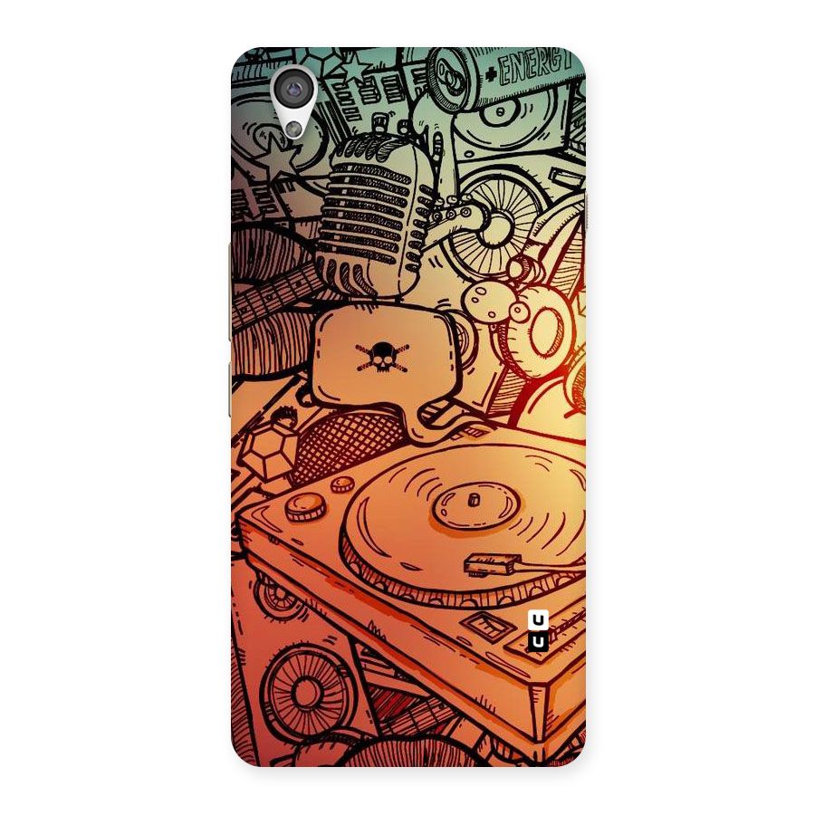 Vinyl Design Back Case for OnePlus X