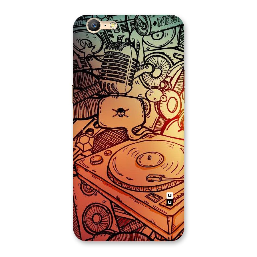 Vinyl Design Back Case for Oppo A57