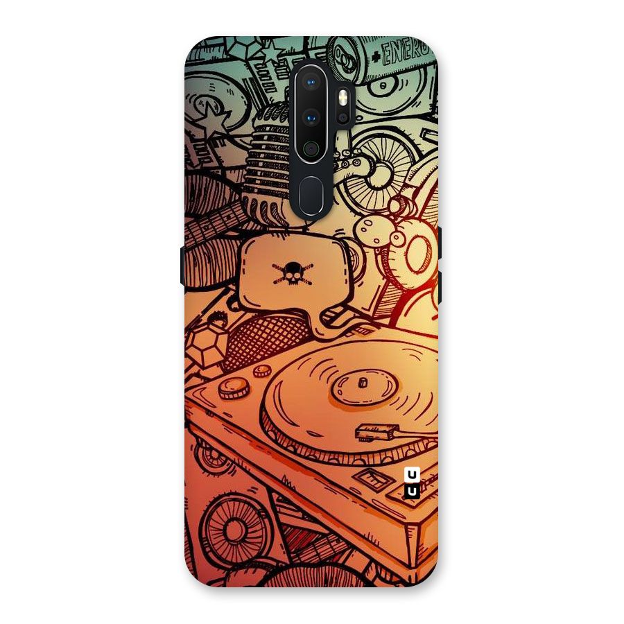 Vinyl Design Back Case for Oppo A5 (2020)