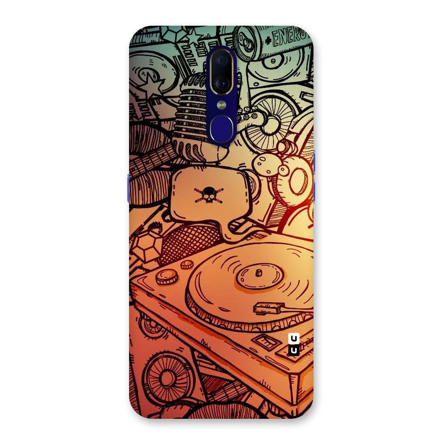Vinyl Design Back Case for Oppo A9