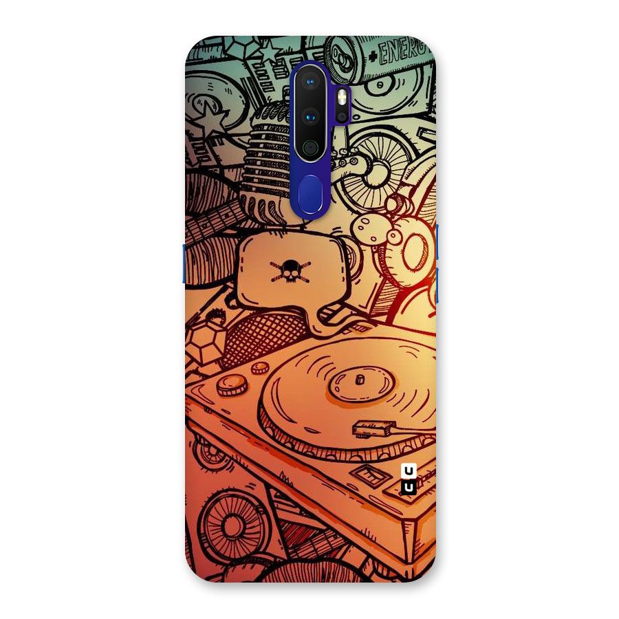 Vinyl Design Back Case for Oppo A9 (2020)