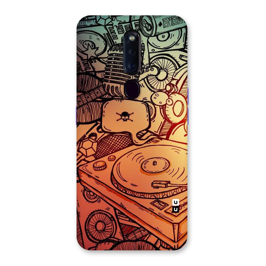 Vinyl Design Back Case for Oppo F11 Pro
