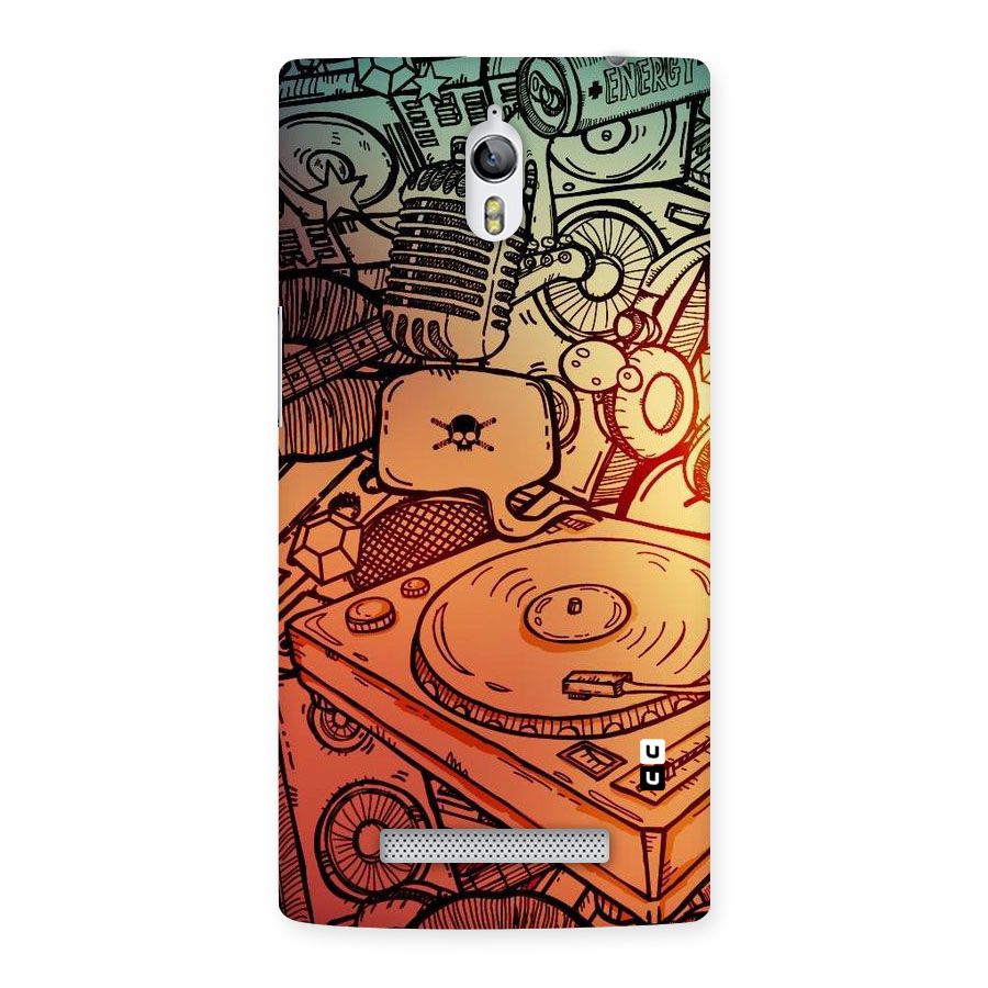 Vinyl Design Back Case for Oppo Find 7